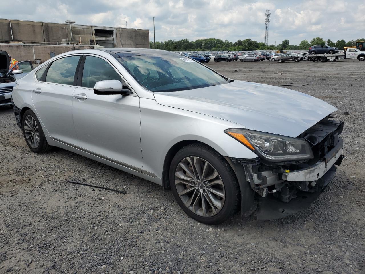 2015 Hyundai Genesis 3.8L VIN: KMHGN4JE2FU086393 Lot: 62017234