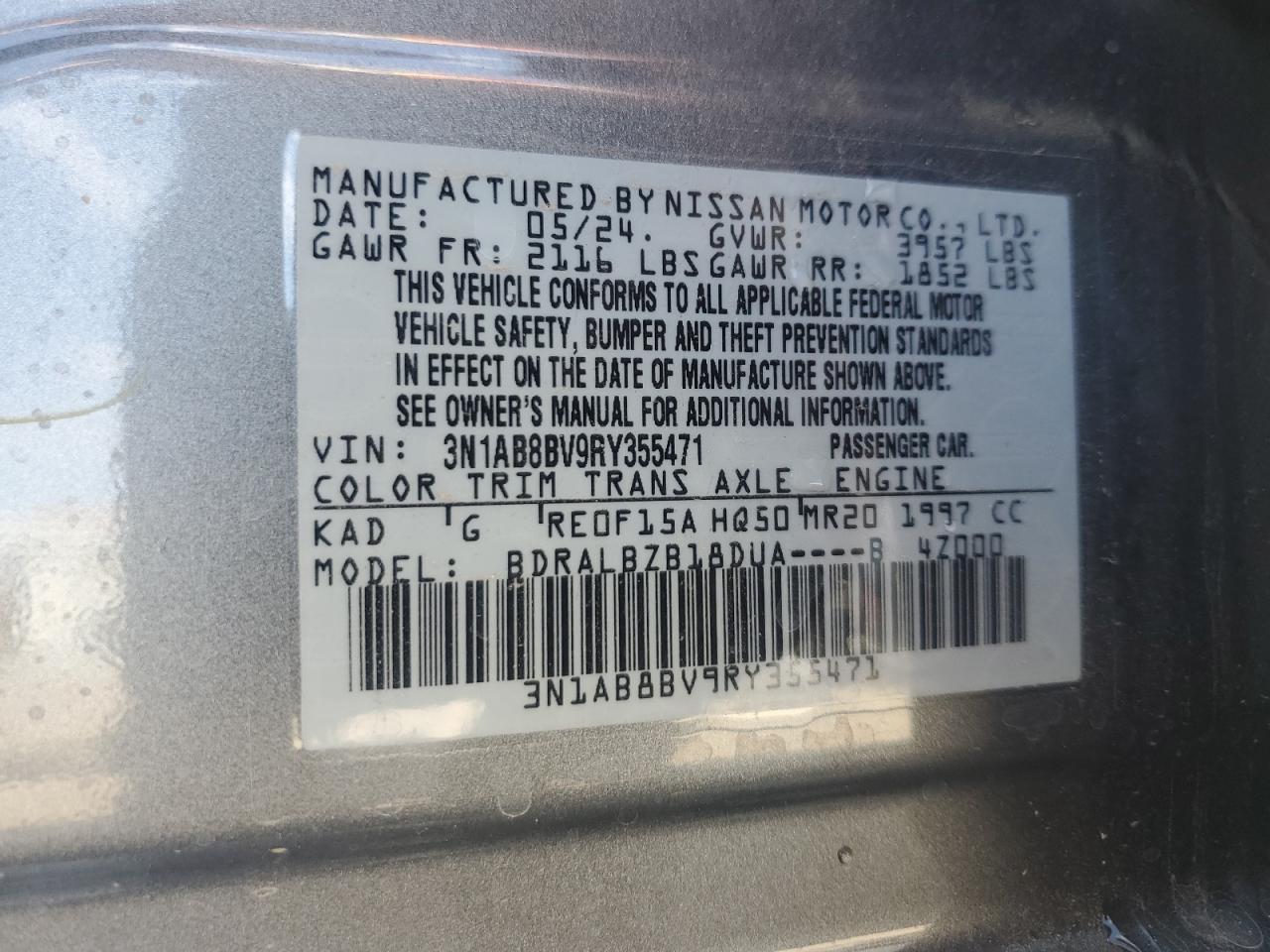 2024 Nissan Sentra - Image 13
