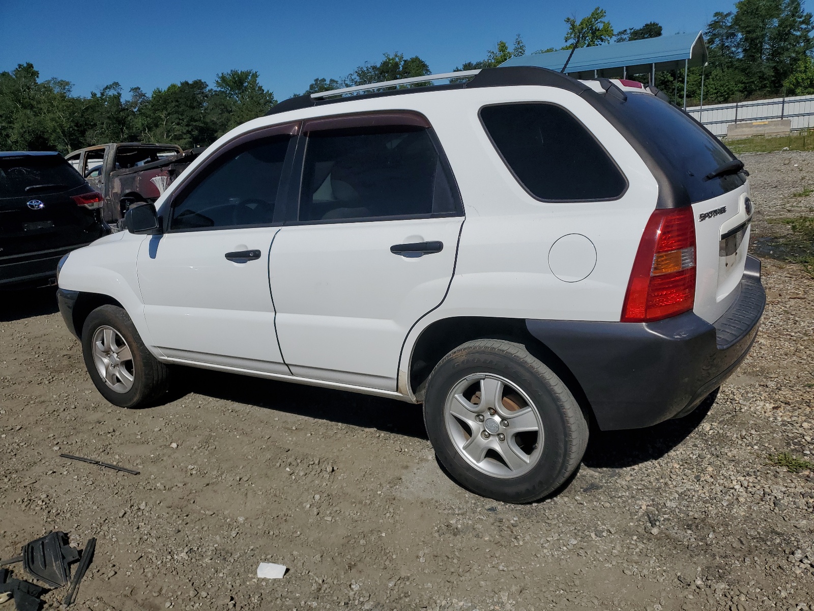 KNDJF724X87468784 2008 Kia Sportage Lx