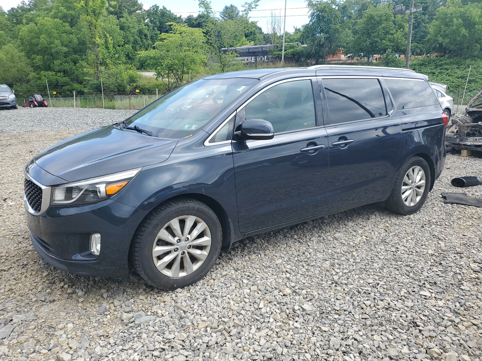 2015 Kia Sedona Ex vin: KNDMC5C1XF6060058