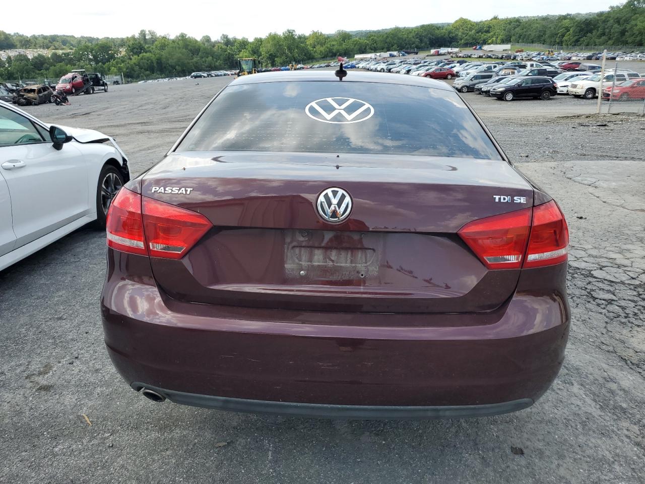 2013 Volkswagen Passat Se VIN: 1VWBN7A36DC129308 Lot: 65380394