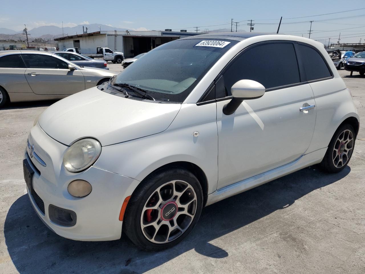 2012 Fiat 500 Sport VIN: 3C3CFFBR1CT113851 Lot: 63920064
