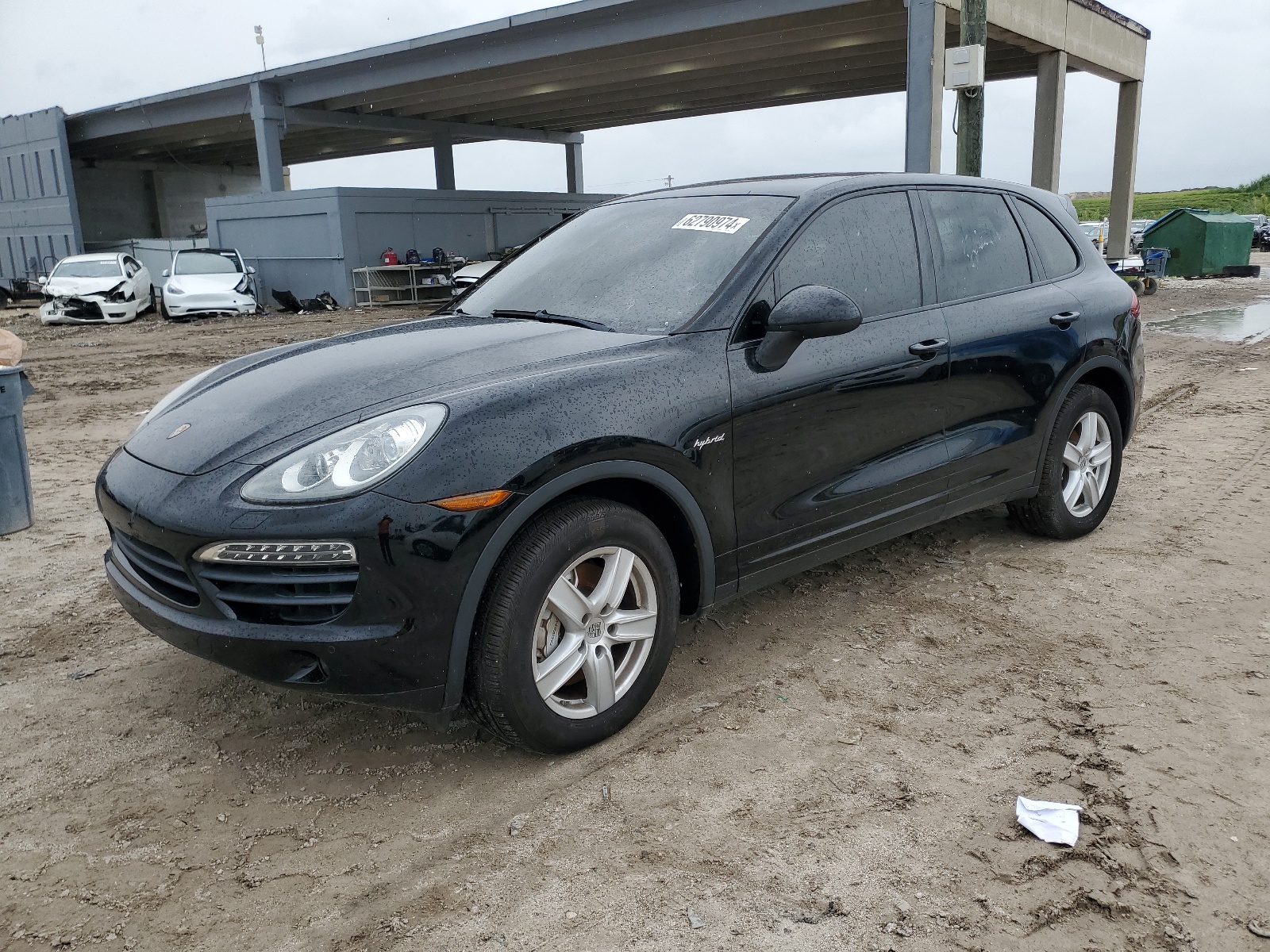 2012 Porsche Cayenne S Hybrid vin: WP1AE2A20CLA93251