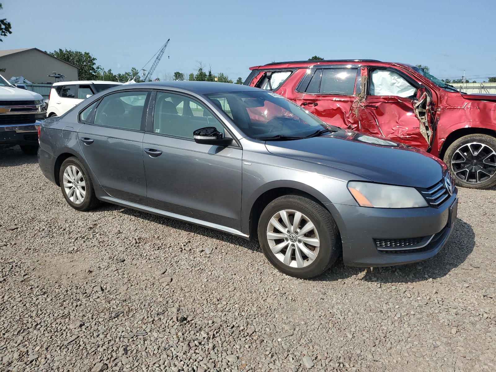 2014 Volkswagen Passat S vin: 1VWAT7A33EC062878