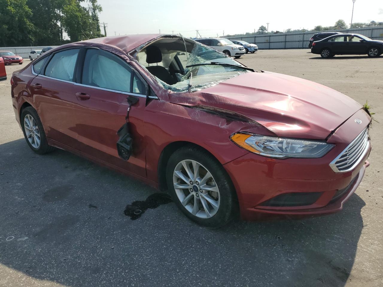 2017 Ford Fusion Se VIN: 3FA6P0H79HR243895 Lot: 63332874