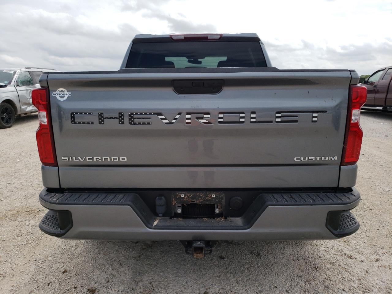 2021 Chevrolet Silverado K1500 Custom VIN: 3GCPYBEK2MG404321 Lot: 64938654