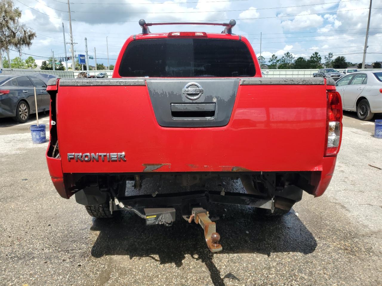 2008 Nissan Frontier Crew Cab Le VIN: 1N6AD07U08C404411 Lot: 64702424