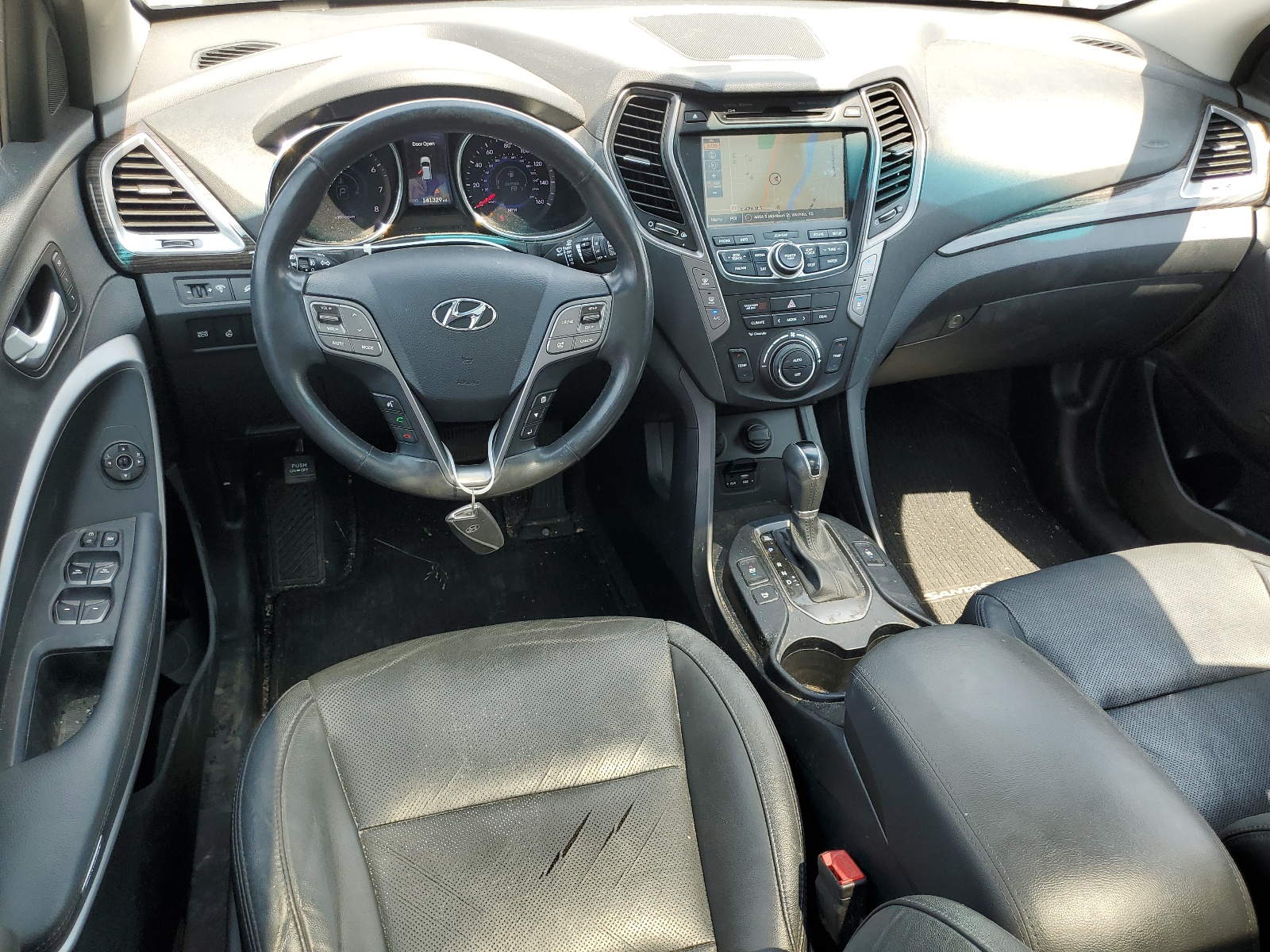 KM8SR4HF3GU143392 2016 Hyundai Santa Fe Se Ultimate