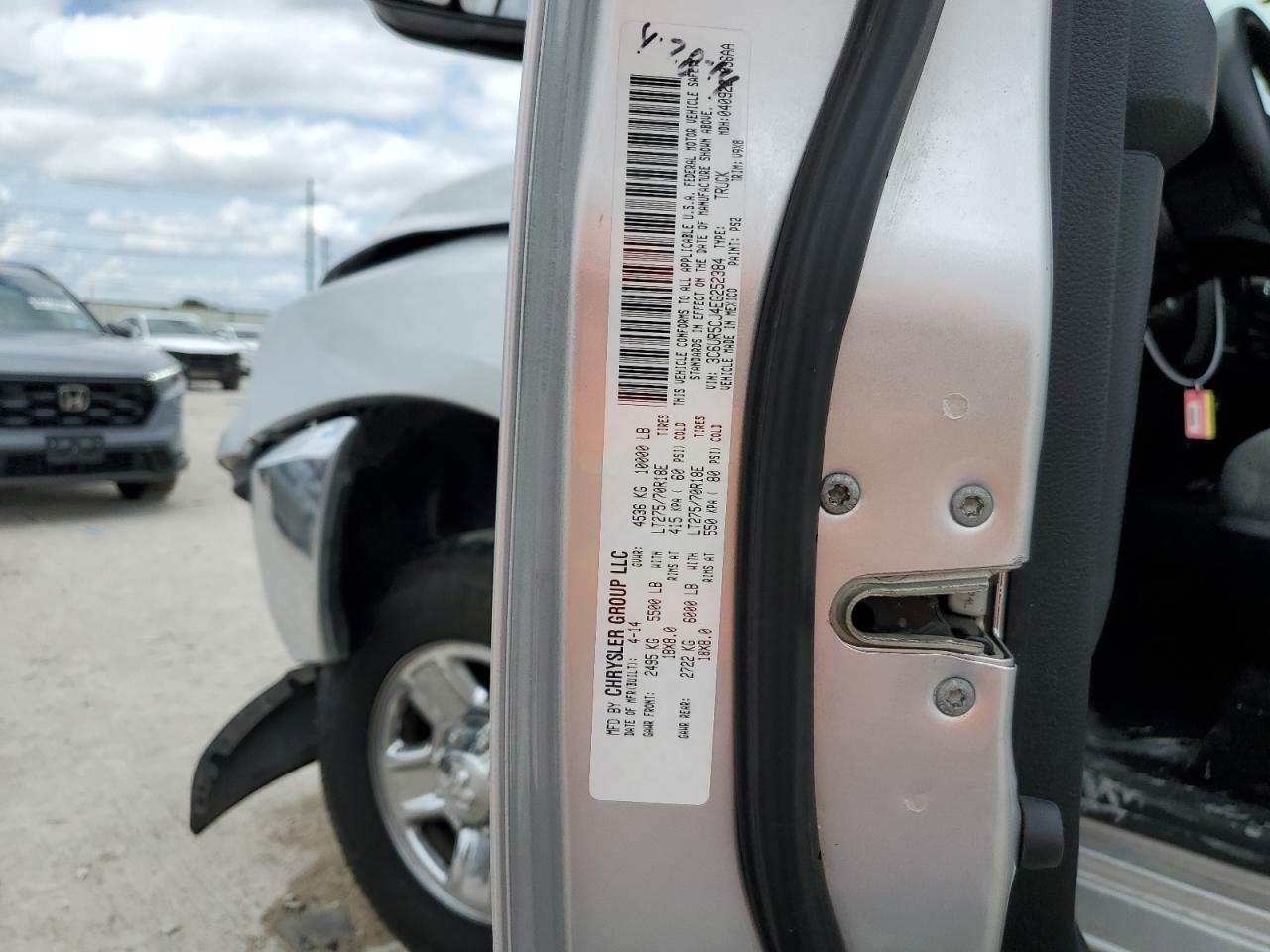 2014 Ram 2500 St VIN: 3C6UR5CJ4EG252384 Lot: 64942824