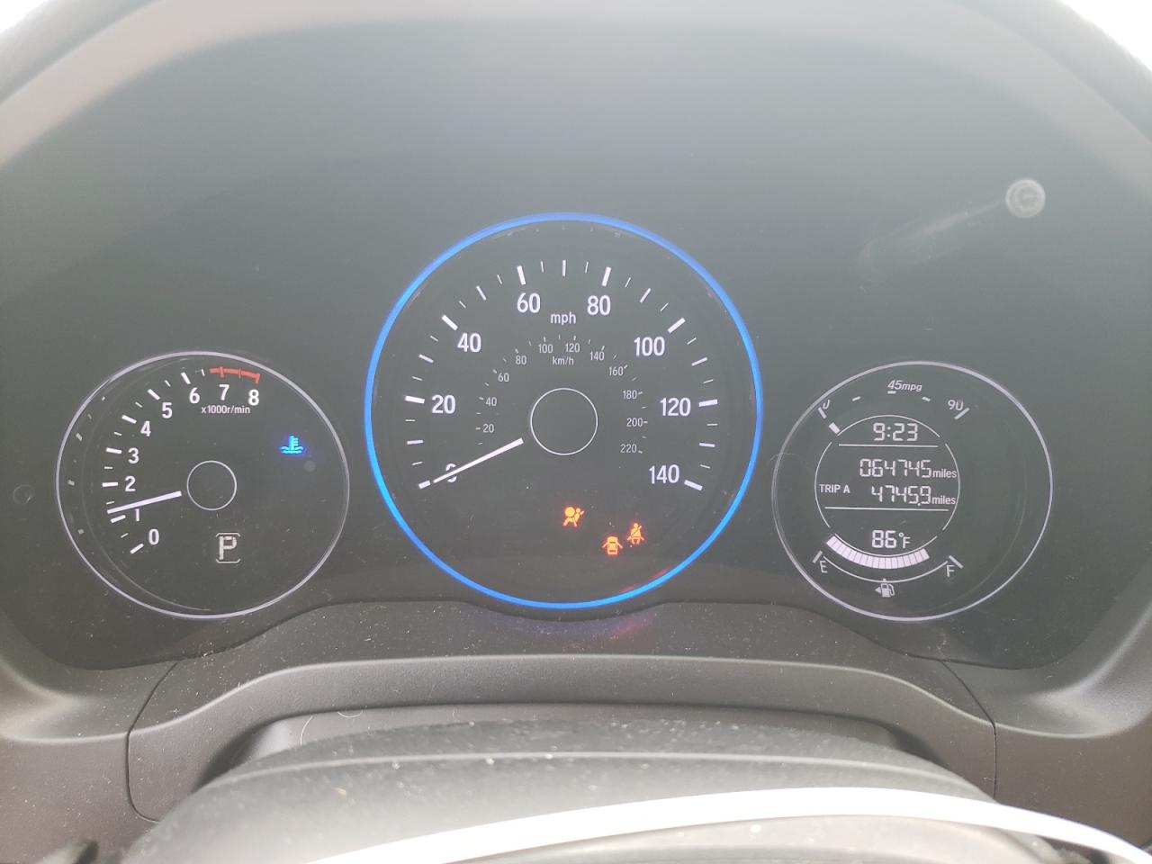 2019 Honda Hr-V Lx VIN: 3CZRU5H32KG706659 Lot: 62407204