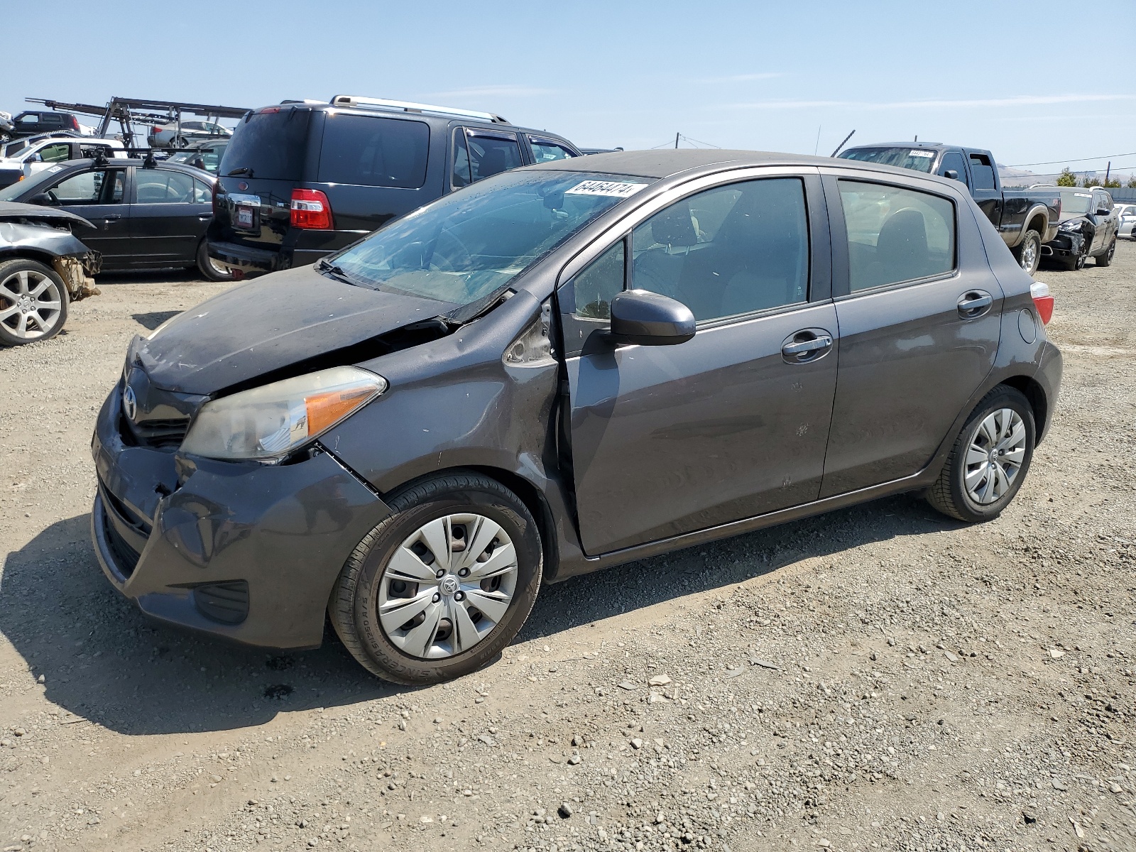 2013 Toyota Yaris vin: JTDKTUD38DD552176