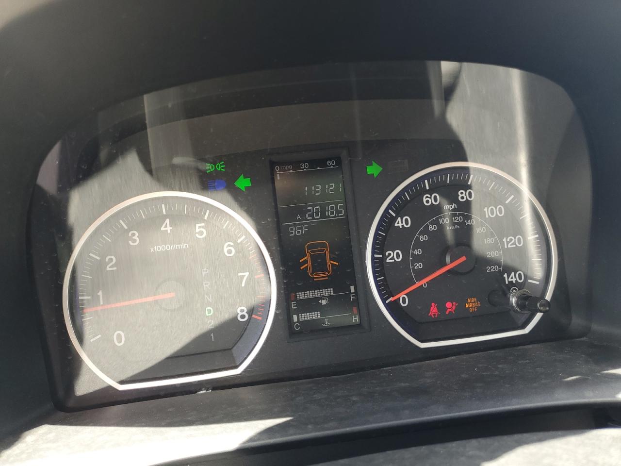 2008 Honda Cr-V Exl VIN: JHLRE387X8C019549 Lot: 64240624