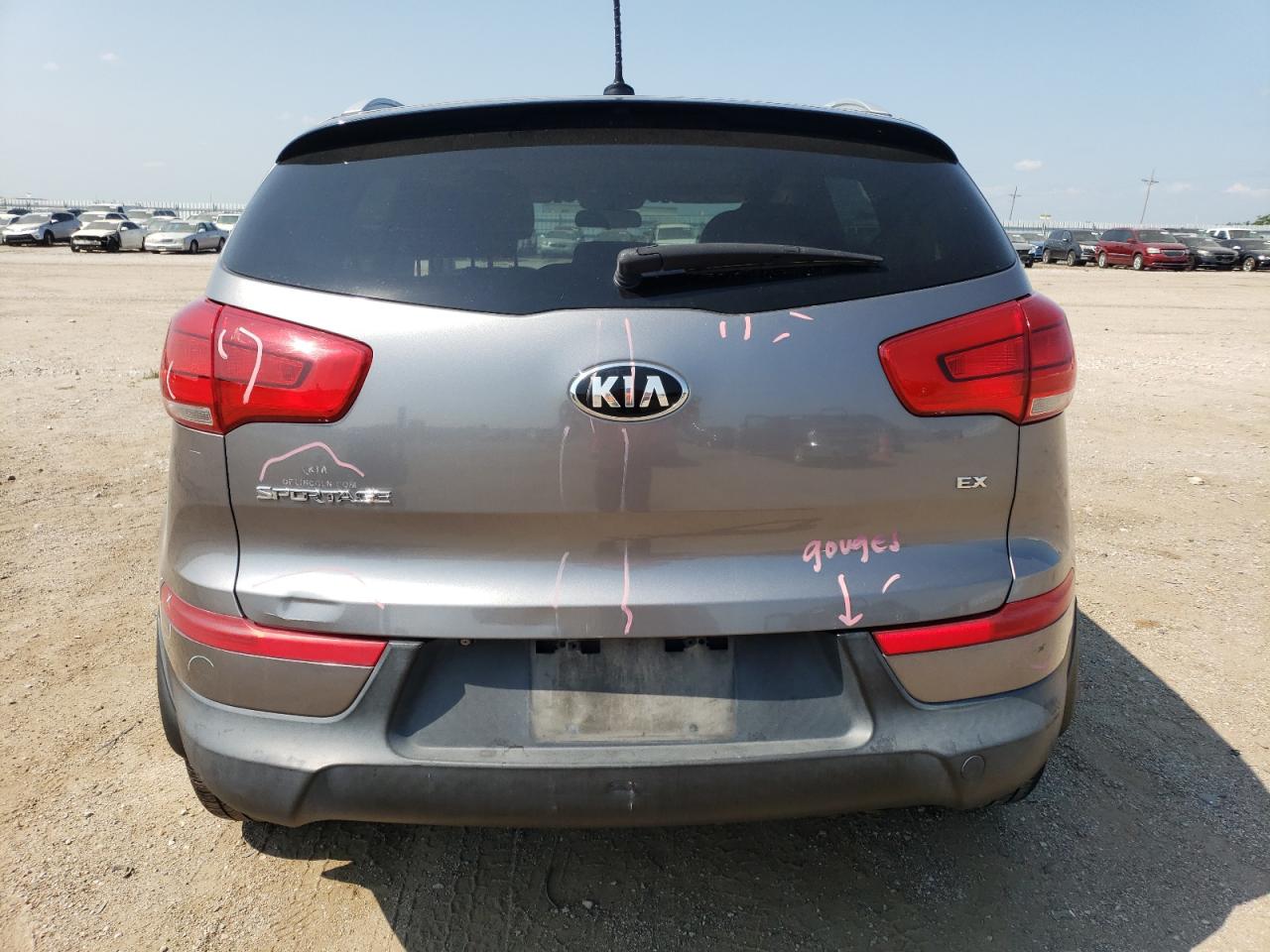 2016 Kia Sportage Ex VIN: KNDPCCAC5G7862096 Lot: 62498914