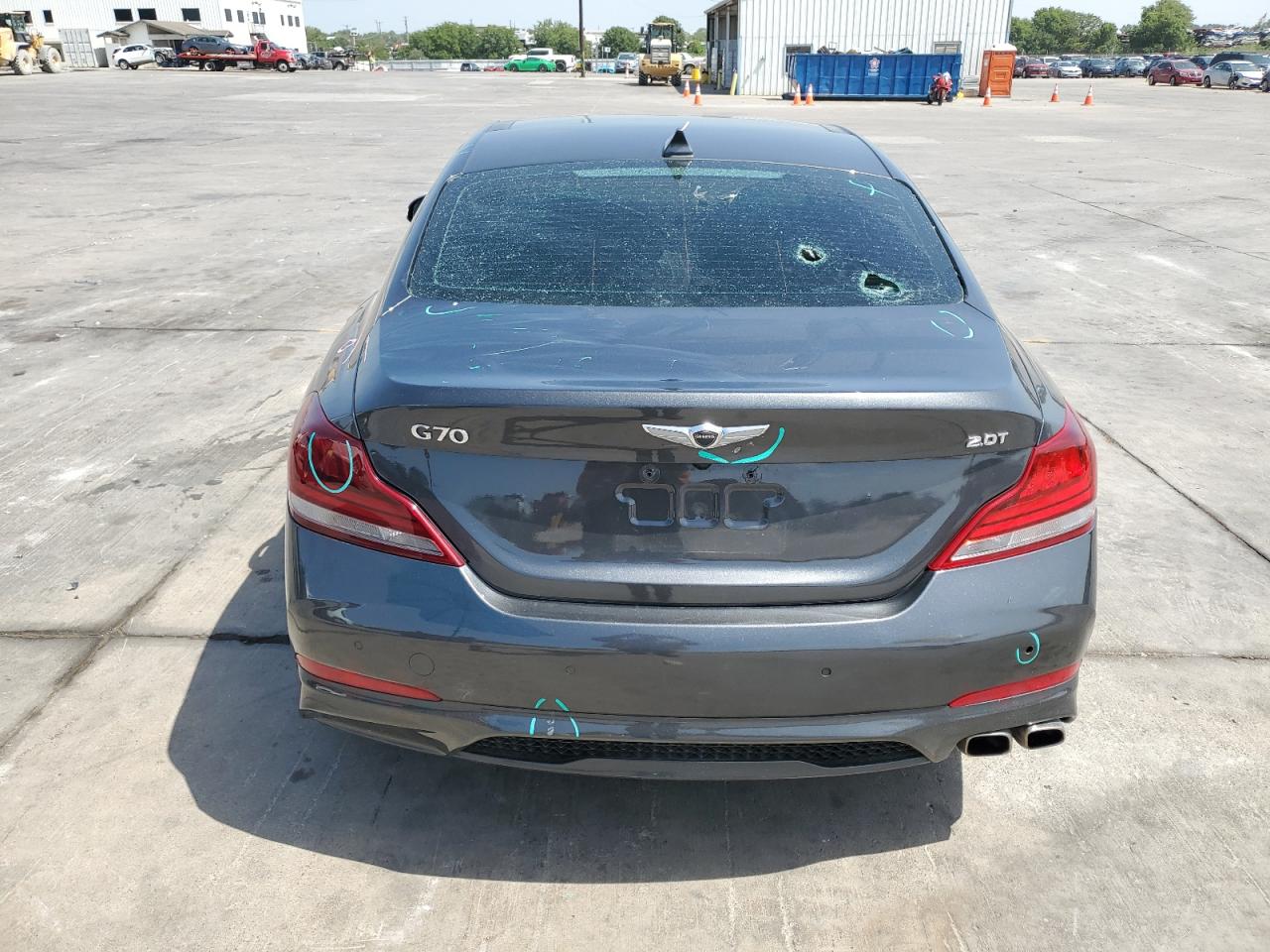 KMTG44LA3KU022716 2019 Genesis G70 Prestige