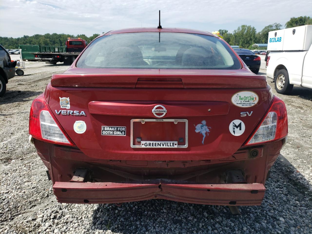 2017 Nissan Versa S VIN: 3N1CN7AP9HL866428 Lot: 65392164