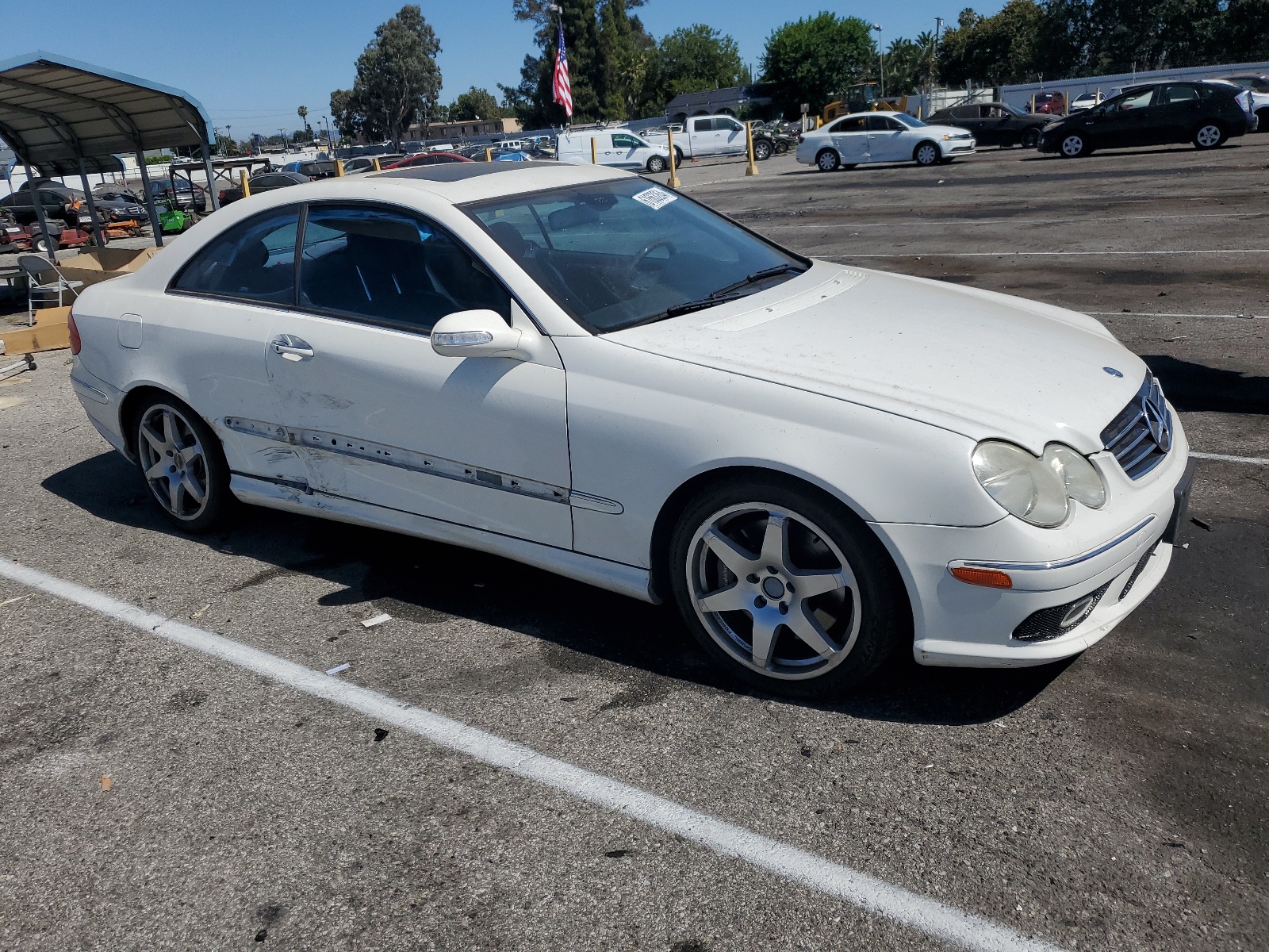 WDBTJ75J83F059222 2003 Mercedes-Benz Clk 500