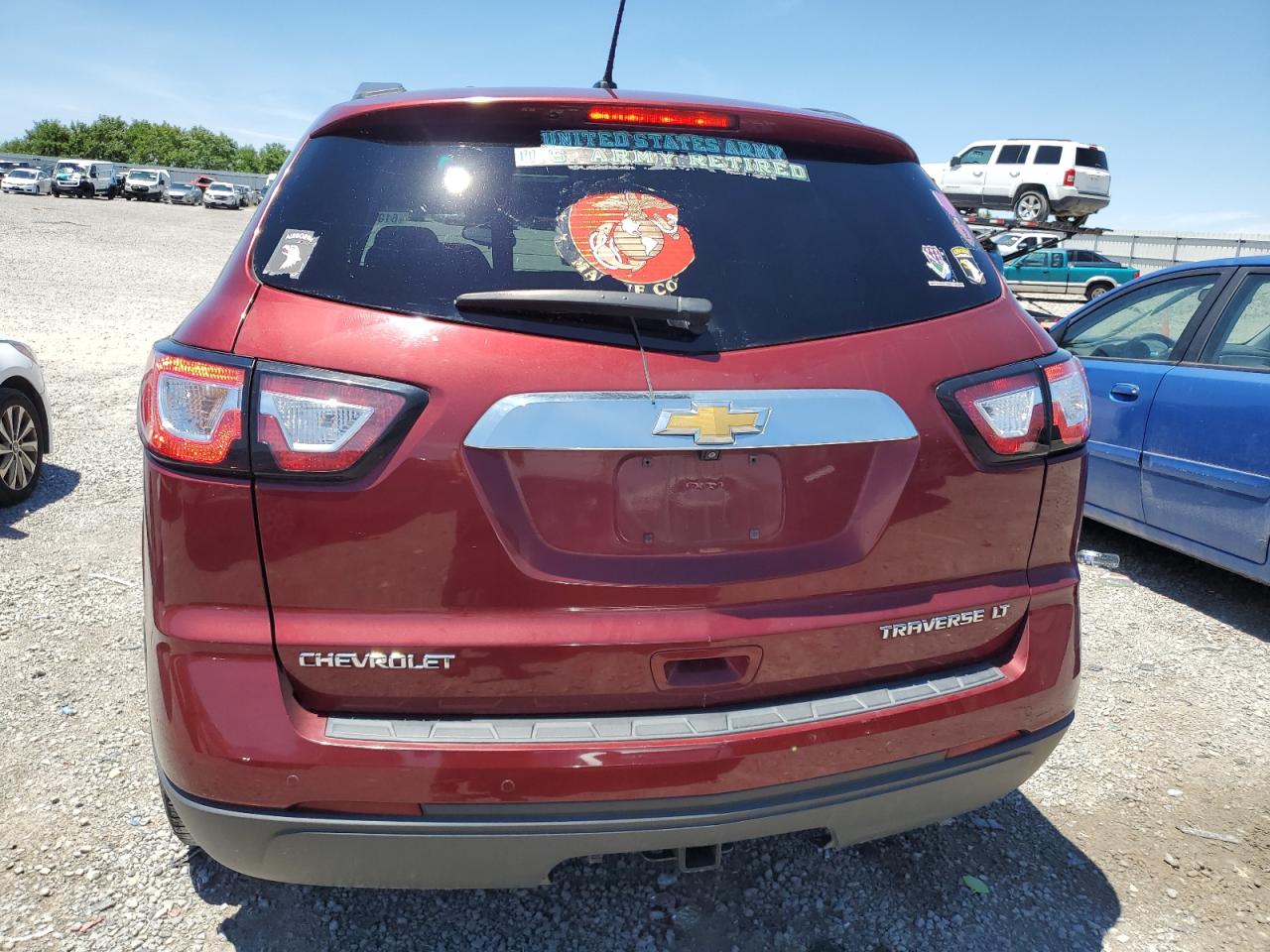 2015 Chevrolet Traverse Lt VIN: 1GNKRGKD3FJ342611 Lot: 61033904