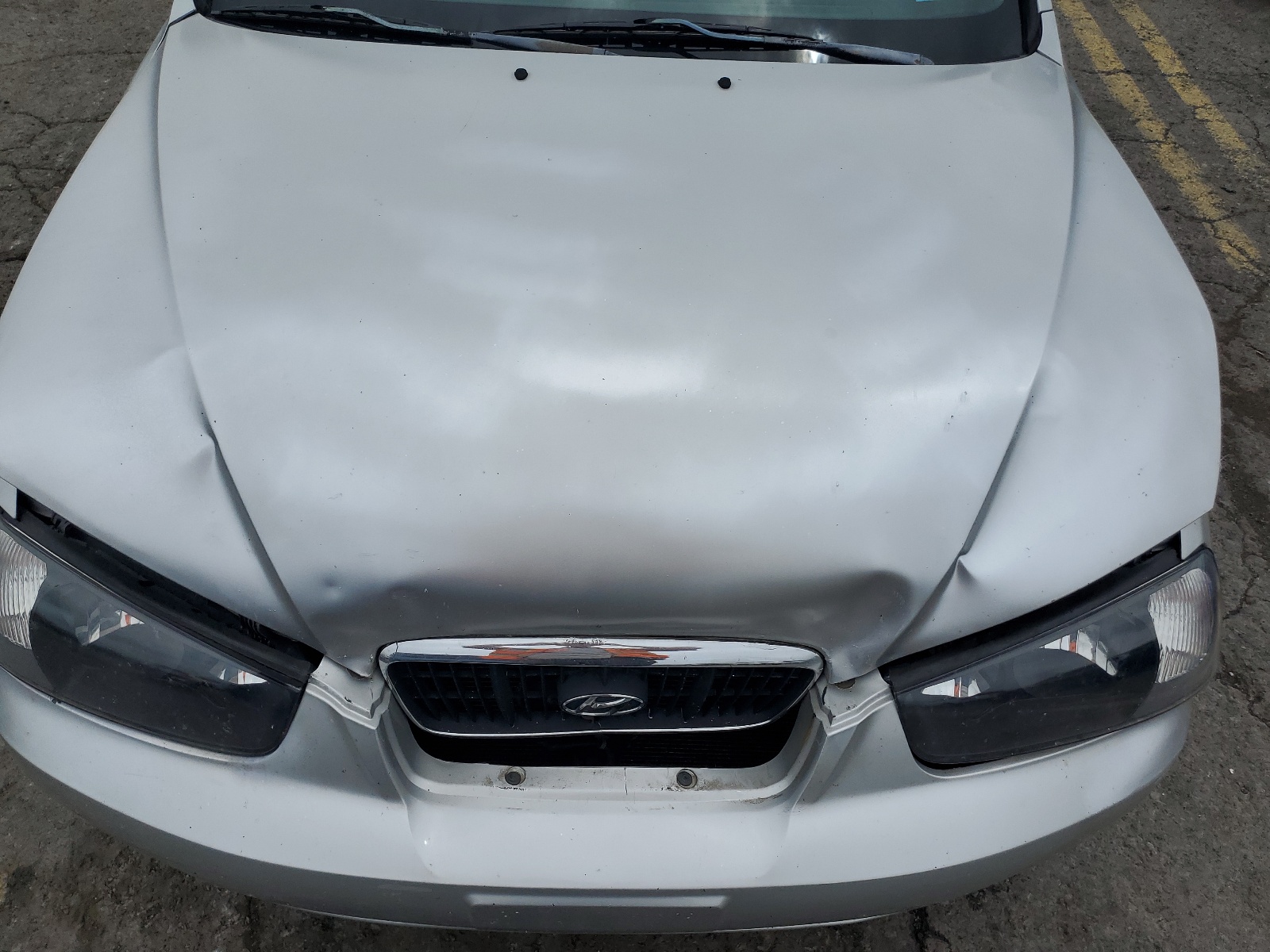 KMHDN45D62U430290 2002 Hyundai Elantra Gls