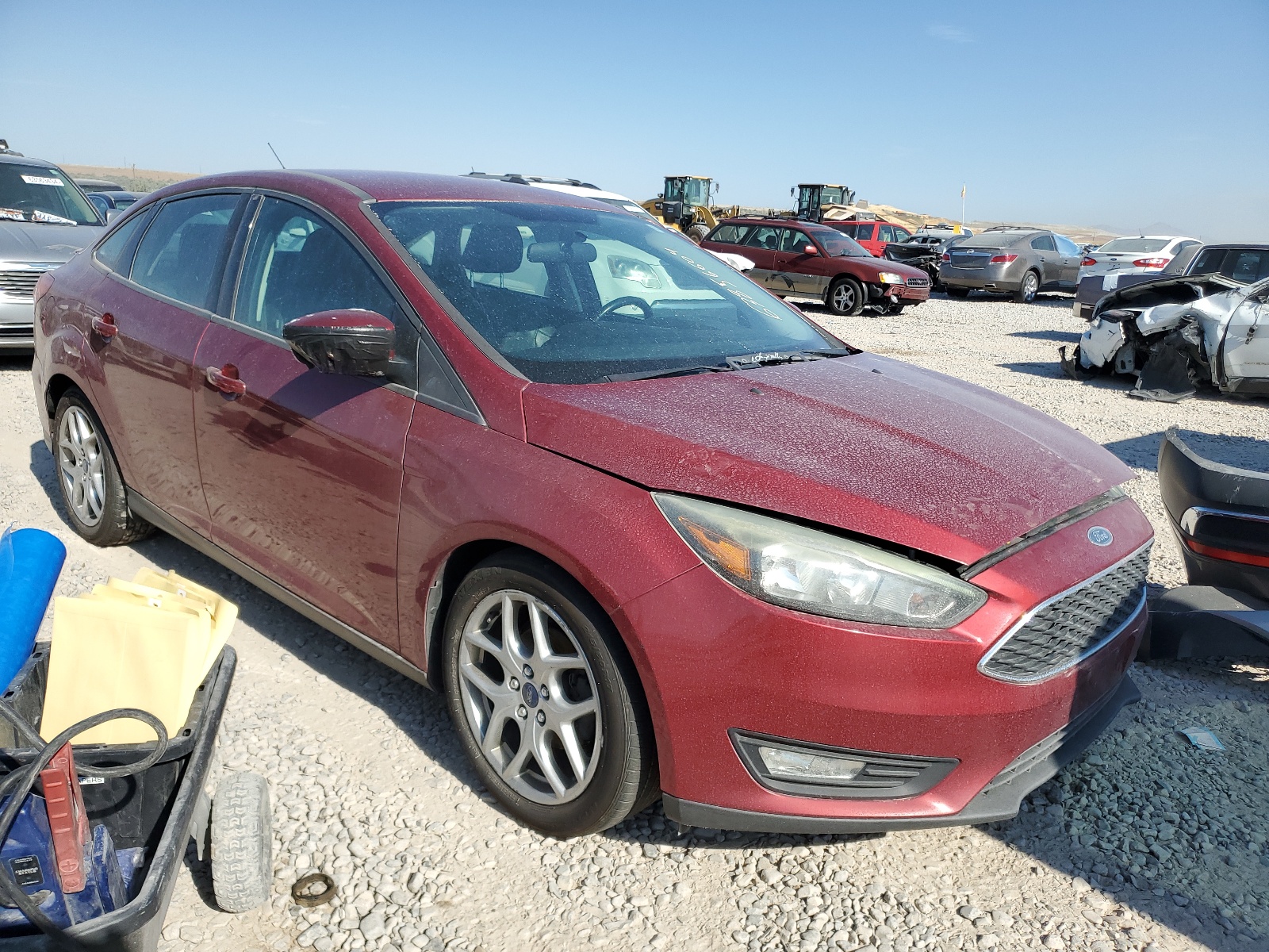 2015 Ford Focus Se vin: 1FADP3F26FL334330