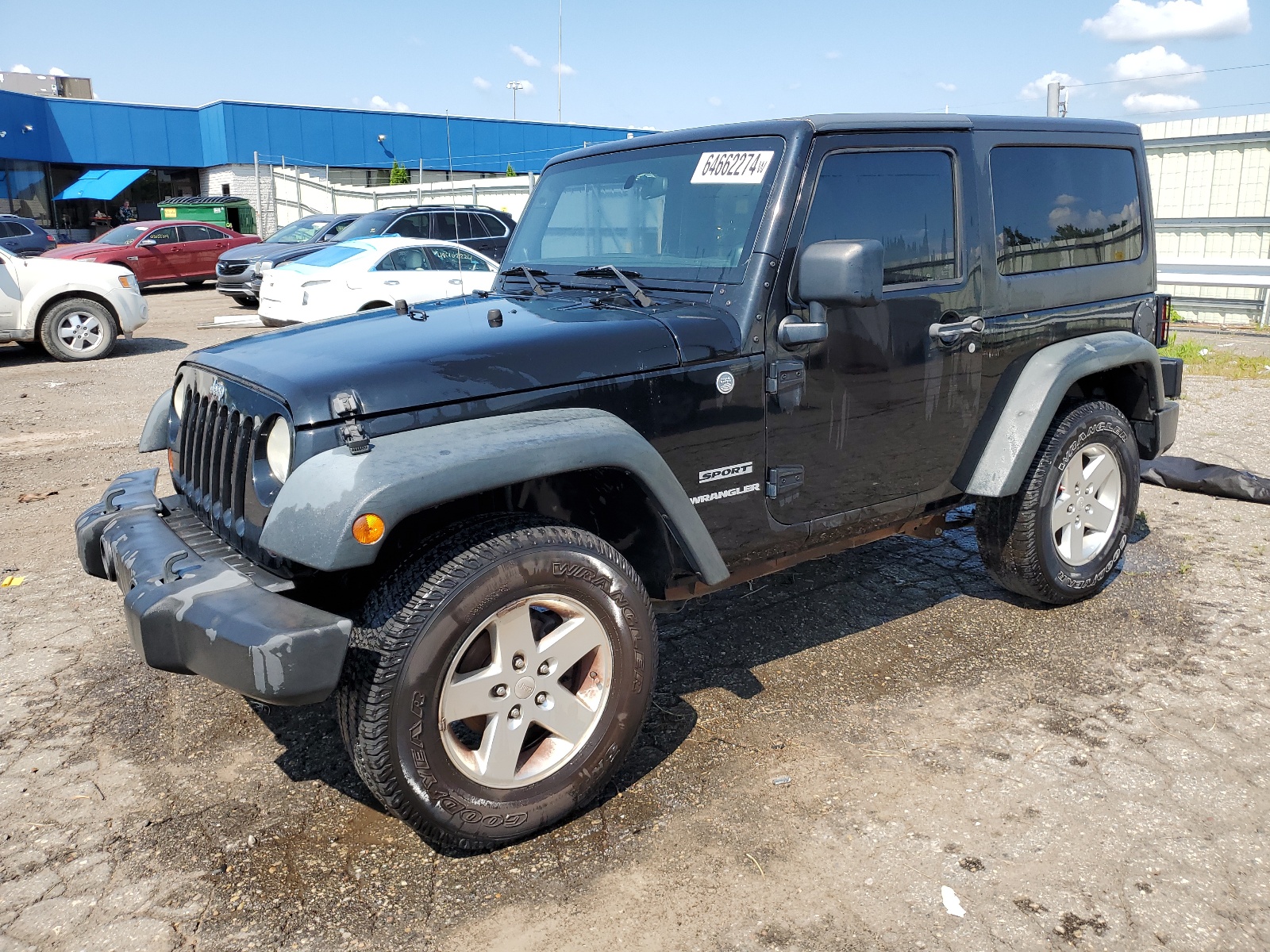 2013 Jeep Wrangler Sport vin: 1C4AJWAG3DL582292