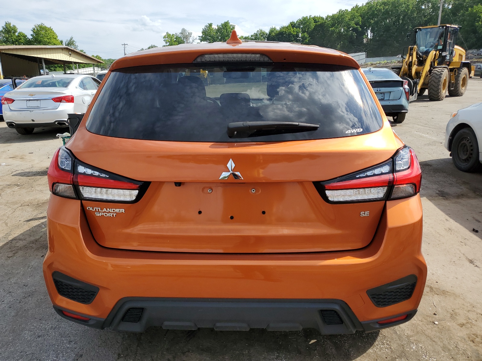 2022 Mitsubishi Outlander Sport Es vin: JA4ARUAU0NU023677