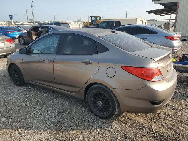  HYUNDAI ACCENT 2013 tan