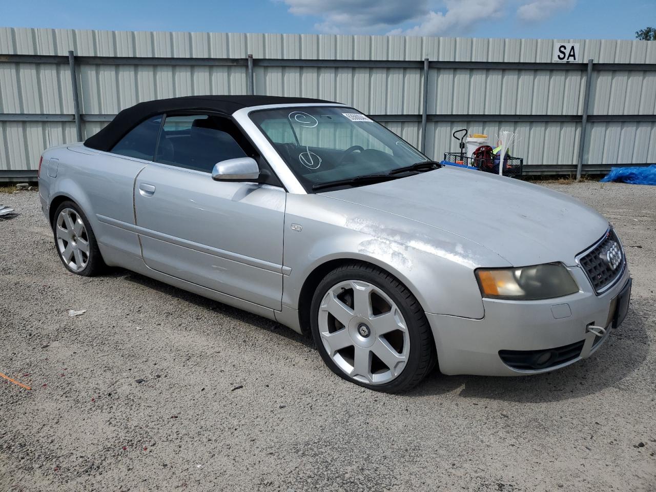 2005 Audi S4 Quattro Cabriolet VIN: WUARL48H55K901752 Lot: 63560044