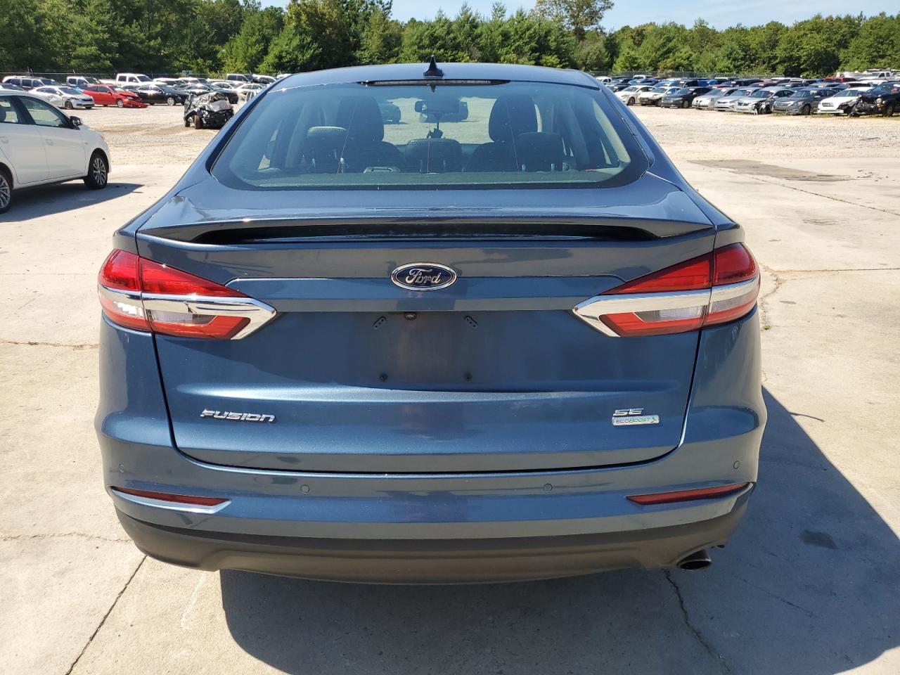 2019 Ford Fusion Se VIN: 3FA6P0HD8KR245828 Lot: 62183964