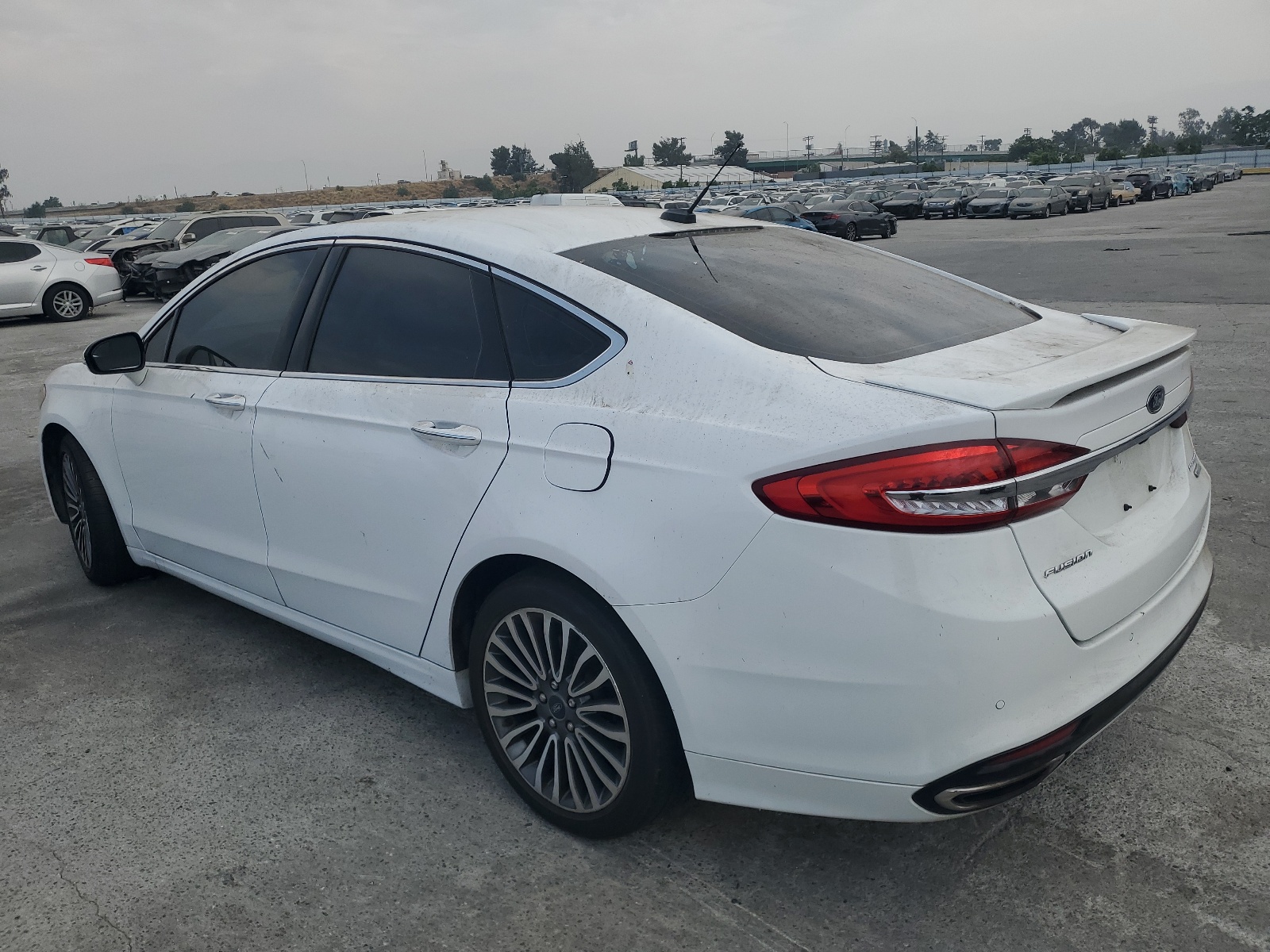 2017 Ford Fusion Titanium vin: 3FA6P0K9XHR130662