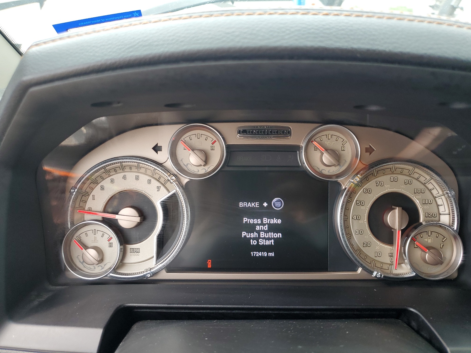 1C6RR7PT6DS596870 2013 Ram 1500 Longhorn