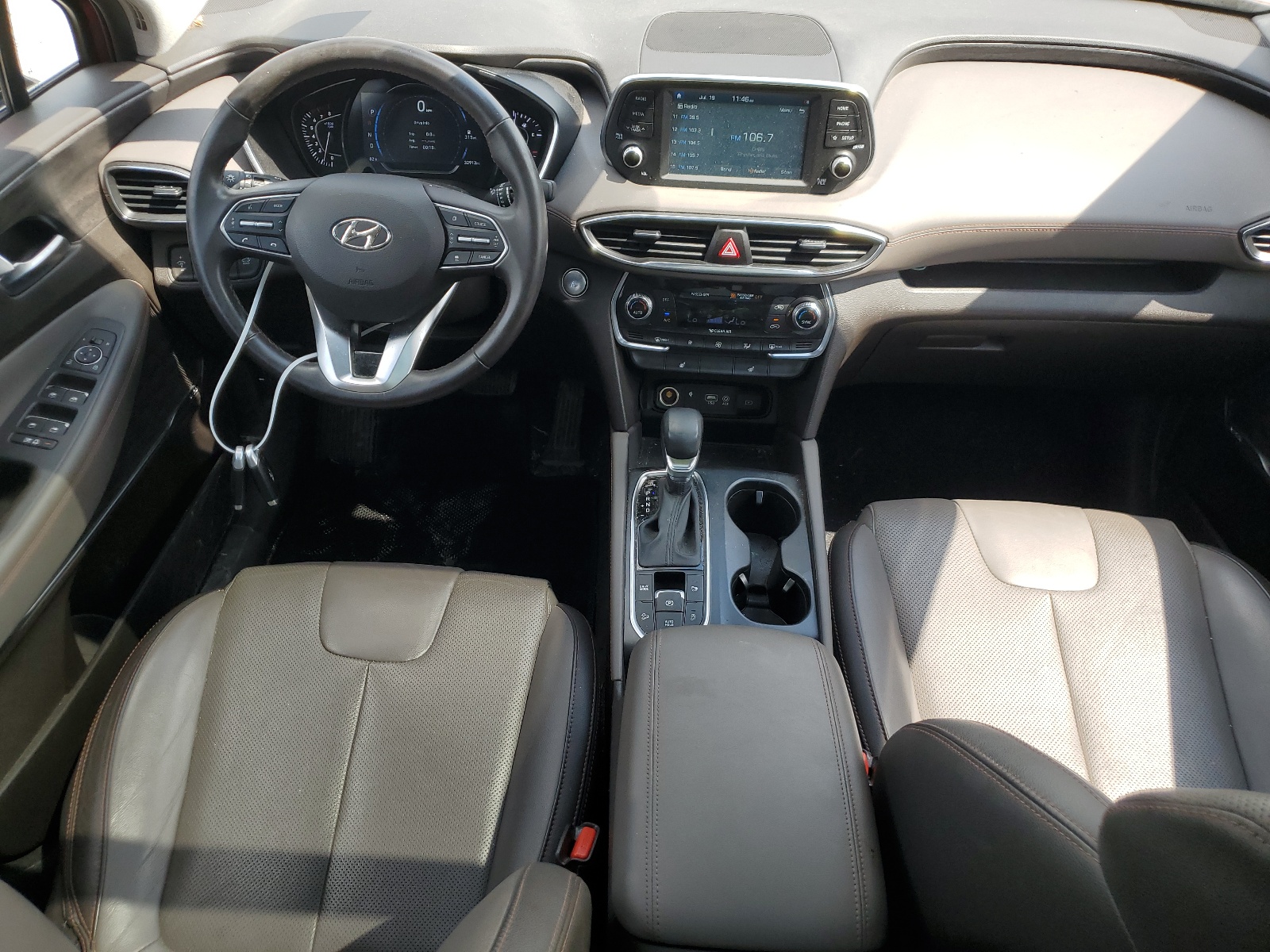 5NMS3CAA7LH272672 2020 Hyundai Santa Fe Sel