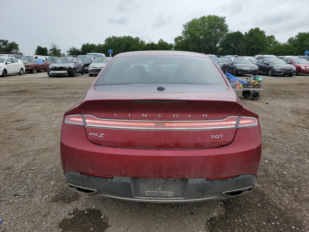 2018 Lincoln Mkz Select VIN: 3LN6L5D96JR629072 Lot: 63554274