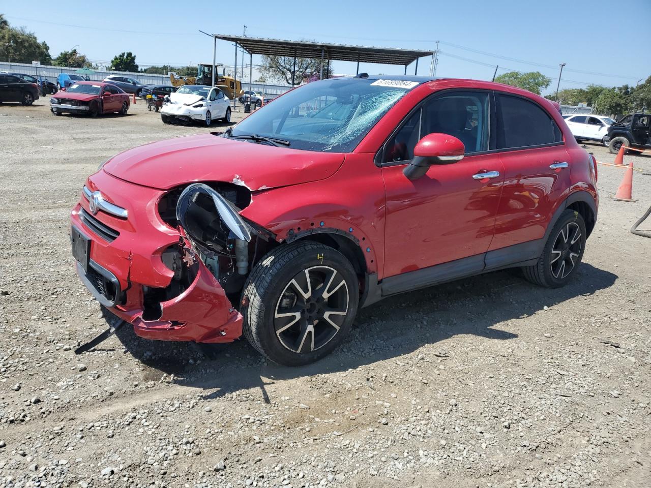 2016 Fiat 500X Easy VIN: ZFBCFXBT0GP348395 Lot: 61699084