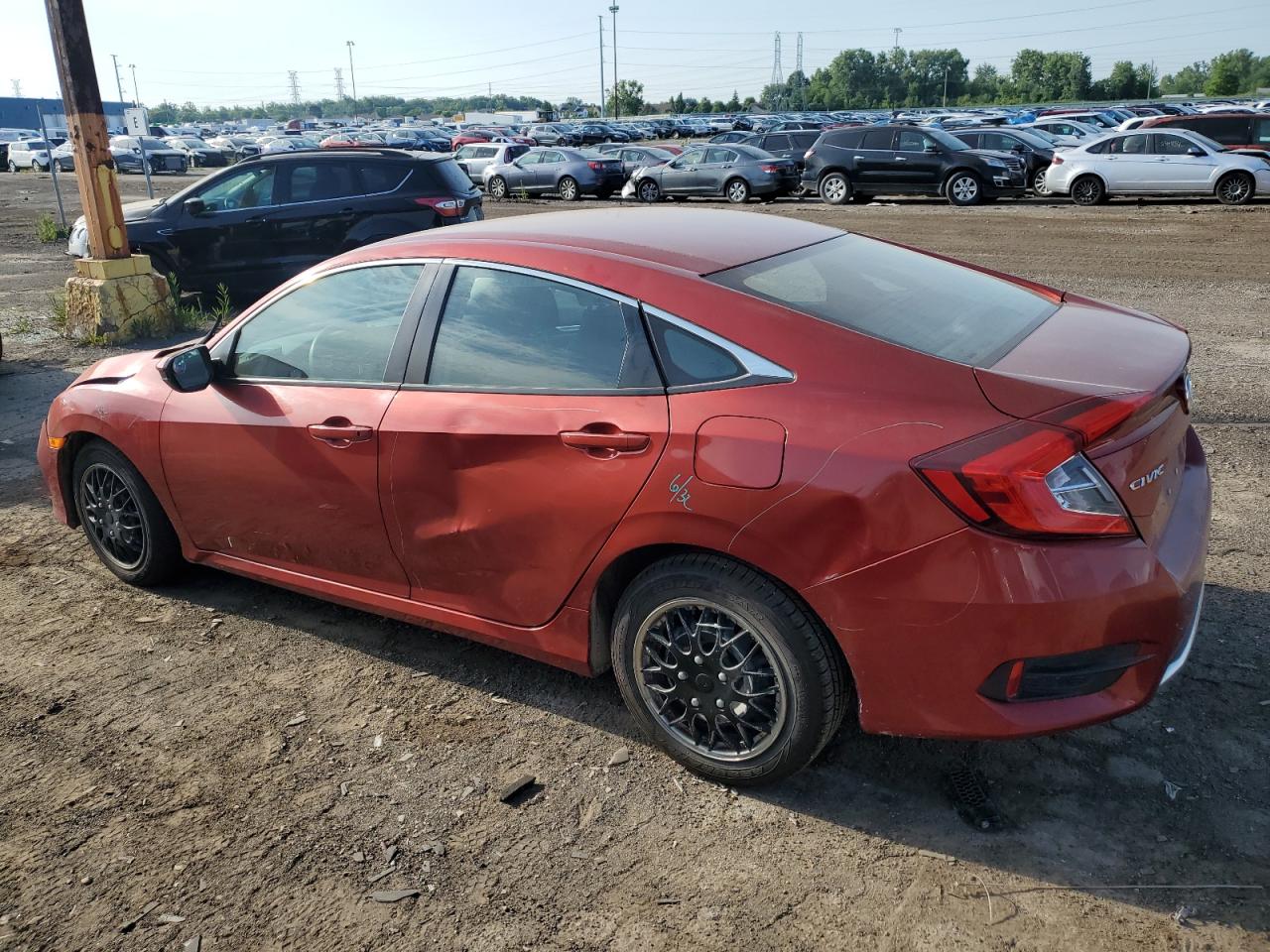 2HGFC2F61KH505473 2019 HONDA CIVIC - Image 2