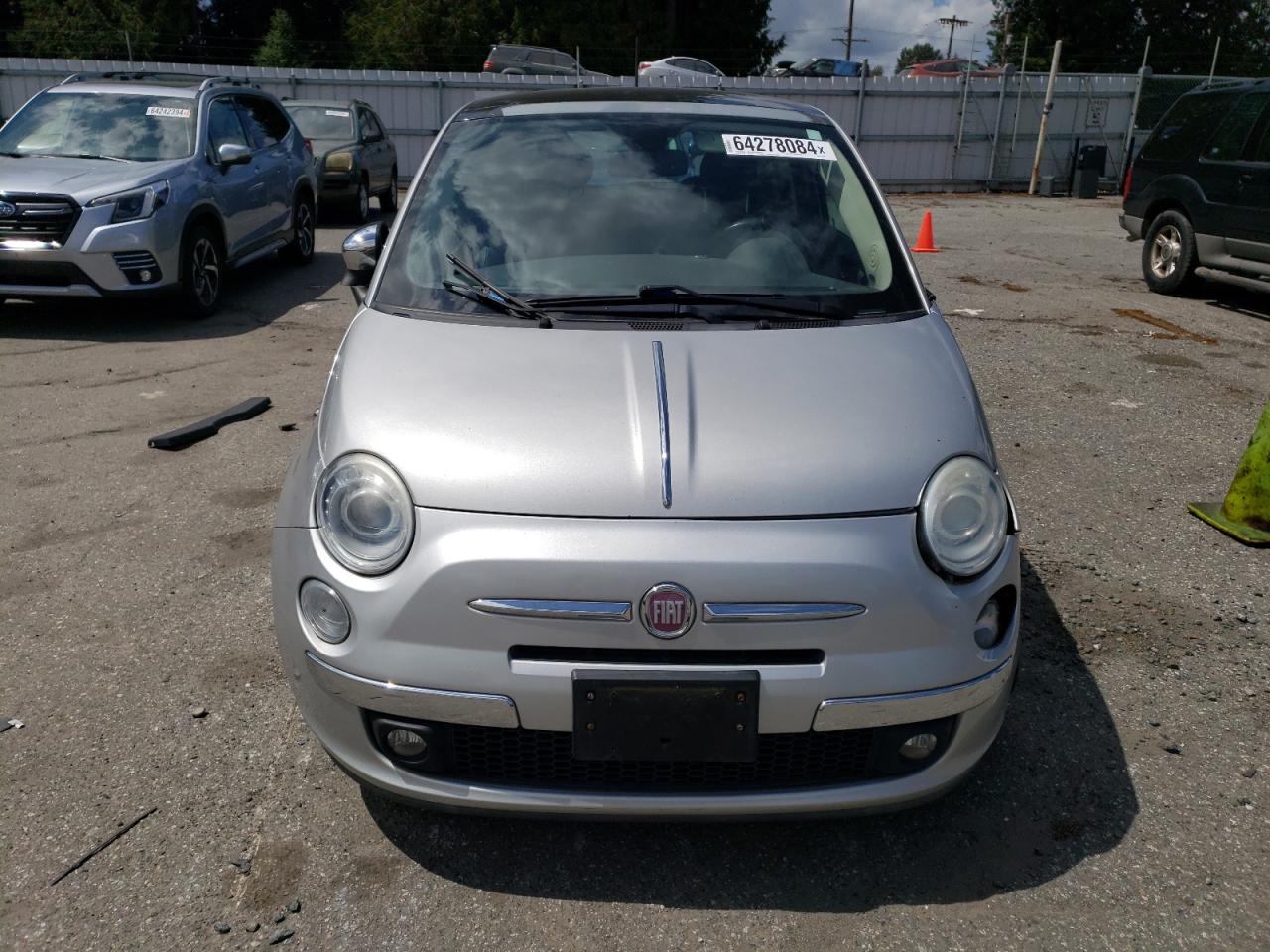 2012 Fiat 500 Lounge VIN: 3C3CFFCR0CT118103 Lot: 64278084