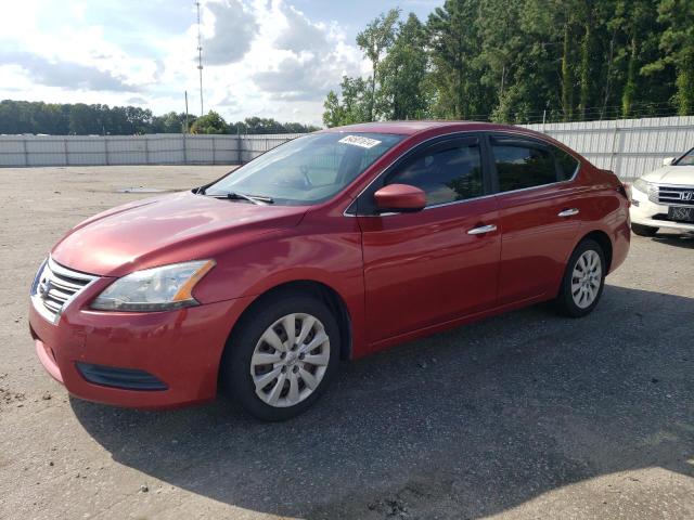  NISSAN SENTRA 2013 Czerwony