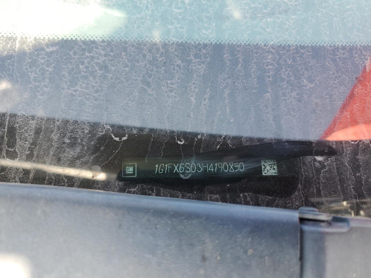 2017 Chevrolet Bolt Ev Premier VIN: 1G1FX6S03H4190850 Lot: 63825904