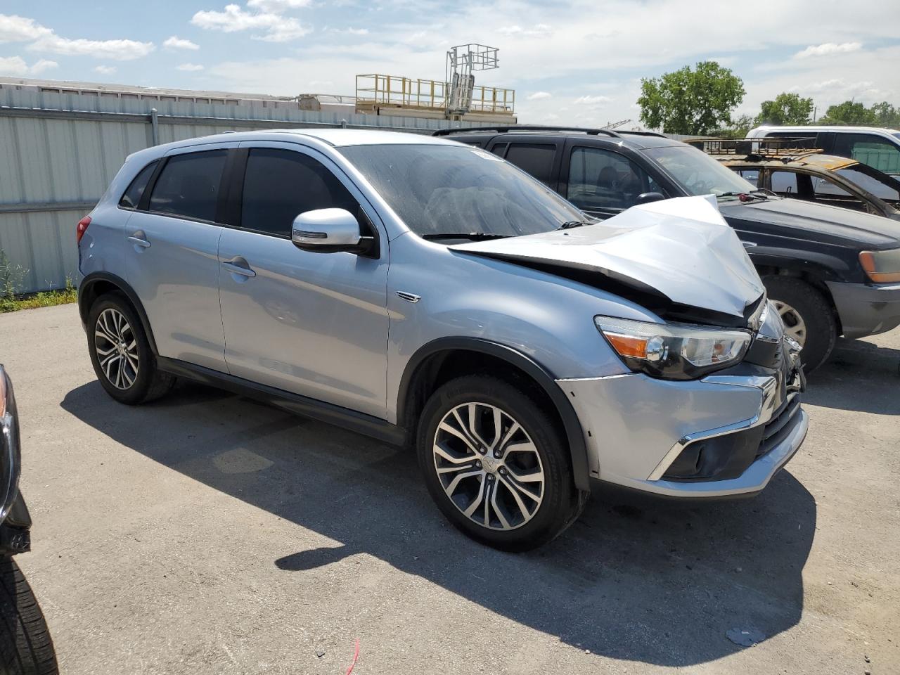 2017 Mitsubishi Outlander Sport Es VIN: JA4AP3AU2HZ009092 Lot: 63666984