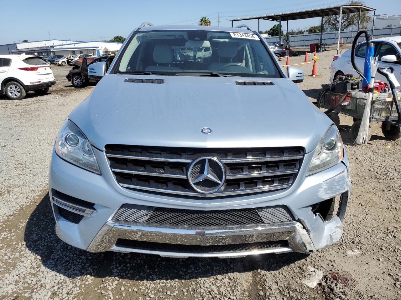 2014 Mercedes-Benz Ml 350 VIN: 4JGDA5JB0EA376027 Lot: 61343454