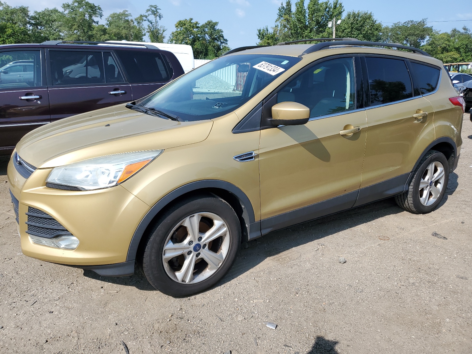 2014 Ford Escape Se vin: 1FMCU0GX2EUC99068