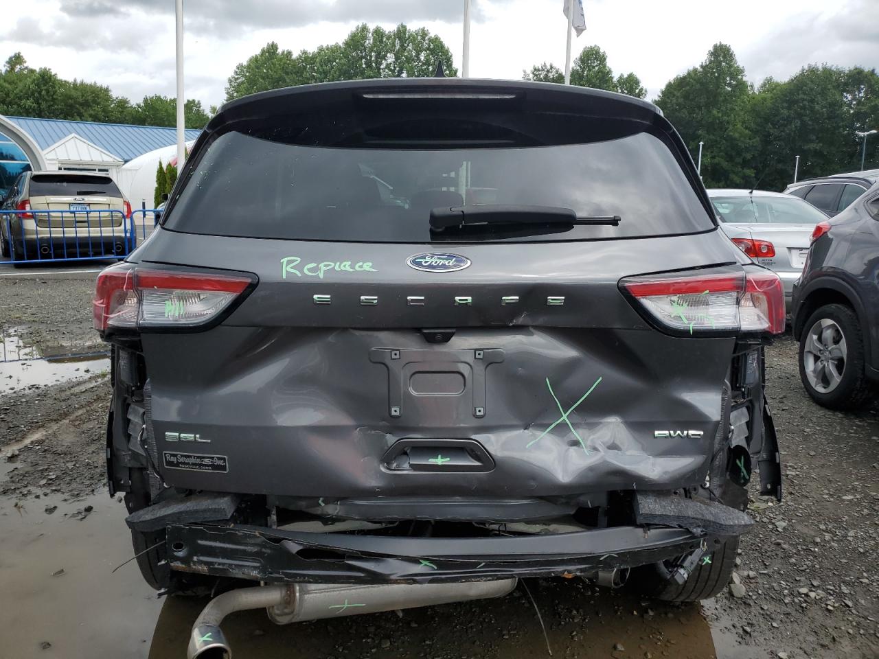 2021 Ford Escape Sel VIN: 1FMCU9H90MUA06903 Lot: 64955144