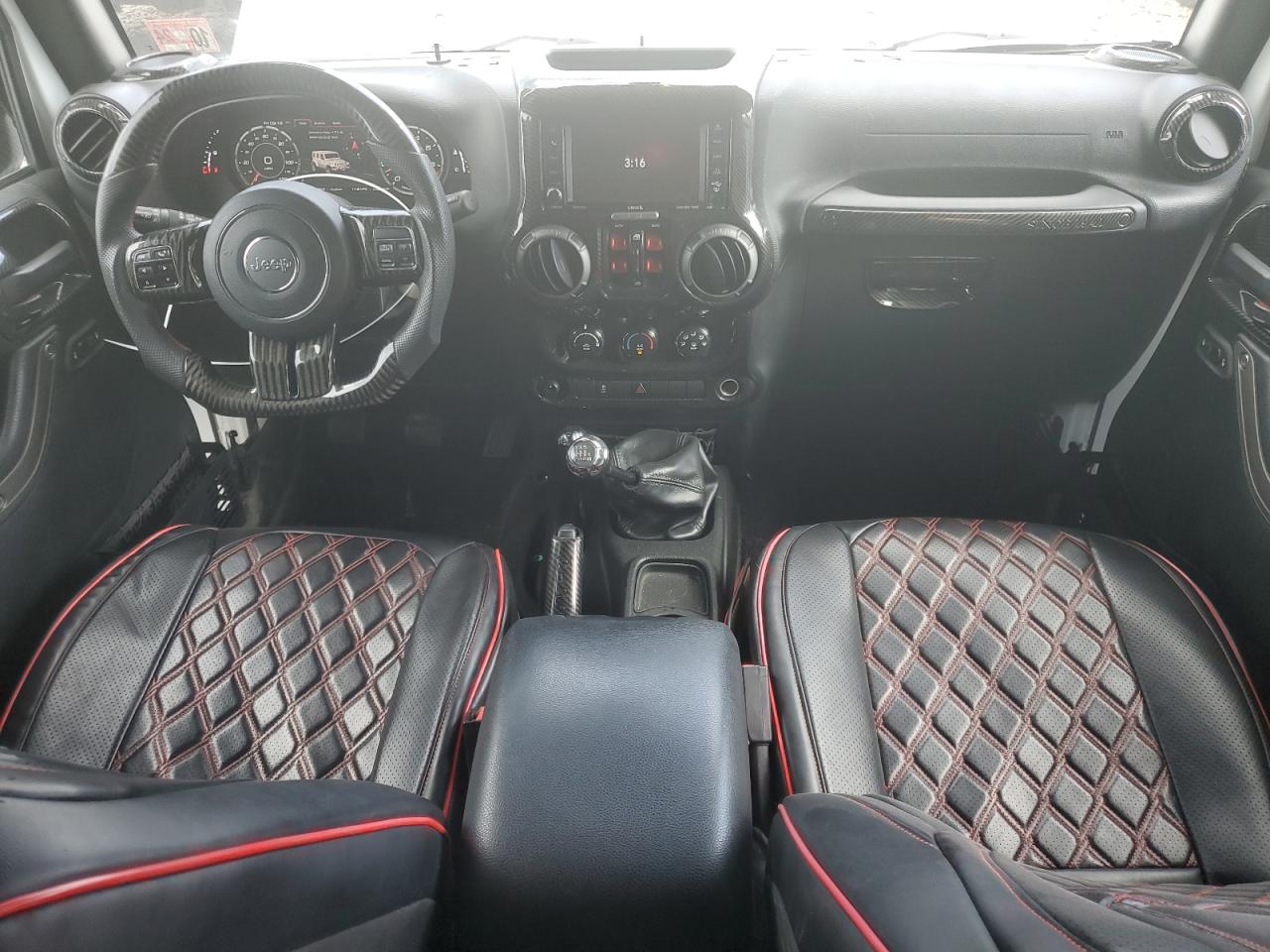 2016 Jeep Wrangler Unlimited Sport VIN: 1C4BJWDGXGL348445 Lot: 63667564