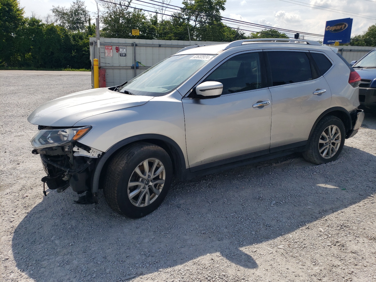 2017 Nissan Rogue S vin: KNMAT2MTXHP522343