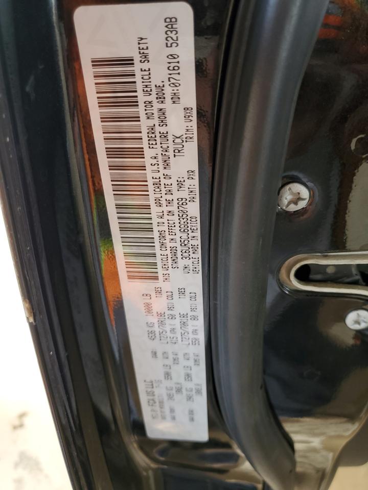 2016 Ram 2500 St VIN: 3C6UR5CJ6GG350769 Lot: 62023624