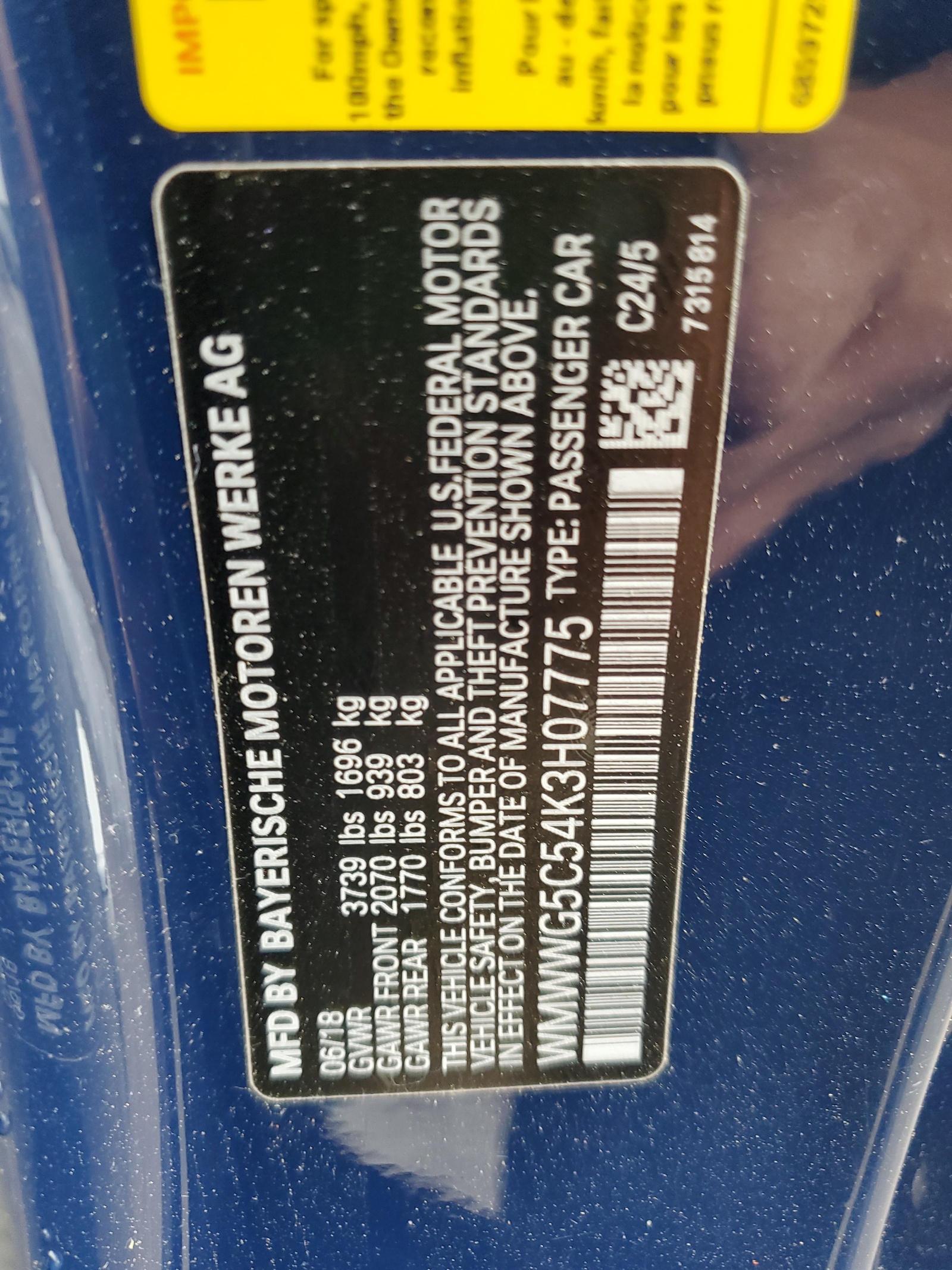 WMWWG5C54K3H07775 2019 Mini Cooper