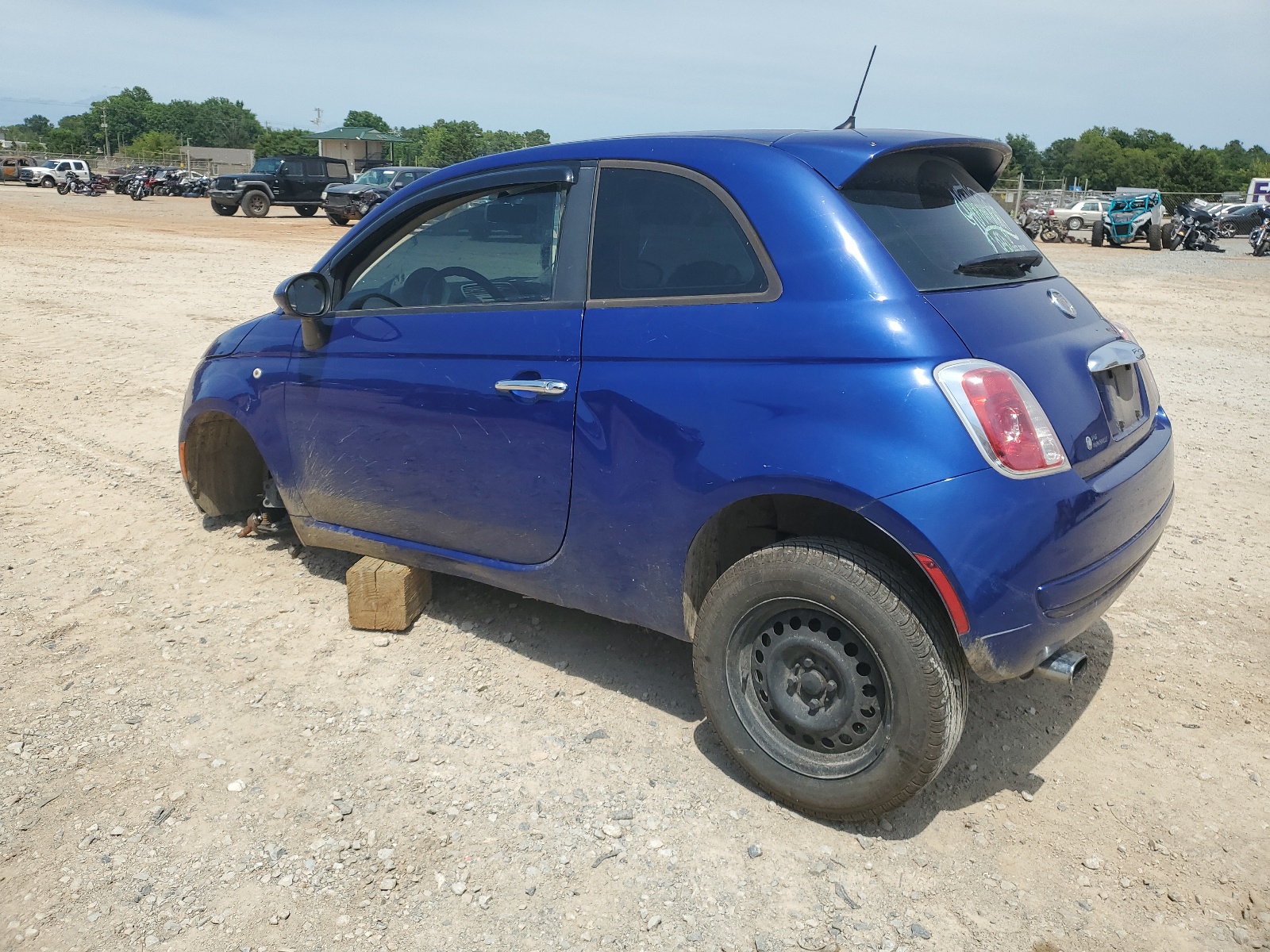 2013 Fiat 500 Pop vin: 3C3CFFAR2DT529166