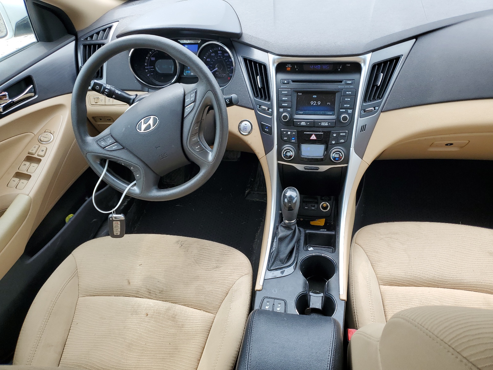 KMHEC4A48FA119192 2015 Hyundai Sonata Hybrid