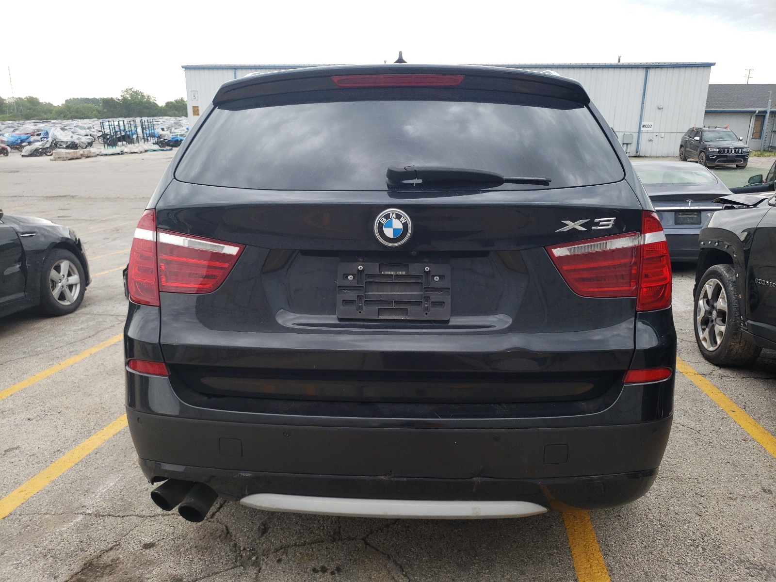 2012 BMW X3 xDrive35I vin: 5UXWX7C50CL889230