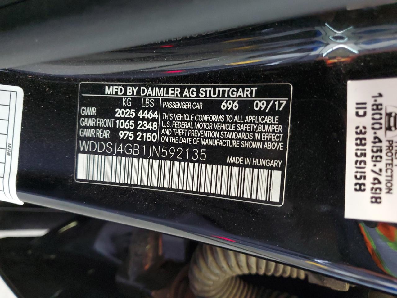 WDDSJ4GB1JN592135 2018 Mercedes-Benz Cla 250 4Matic