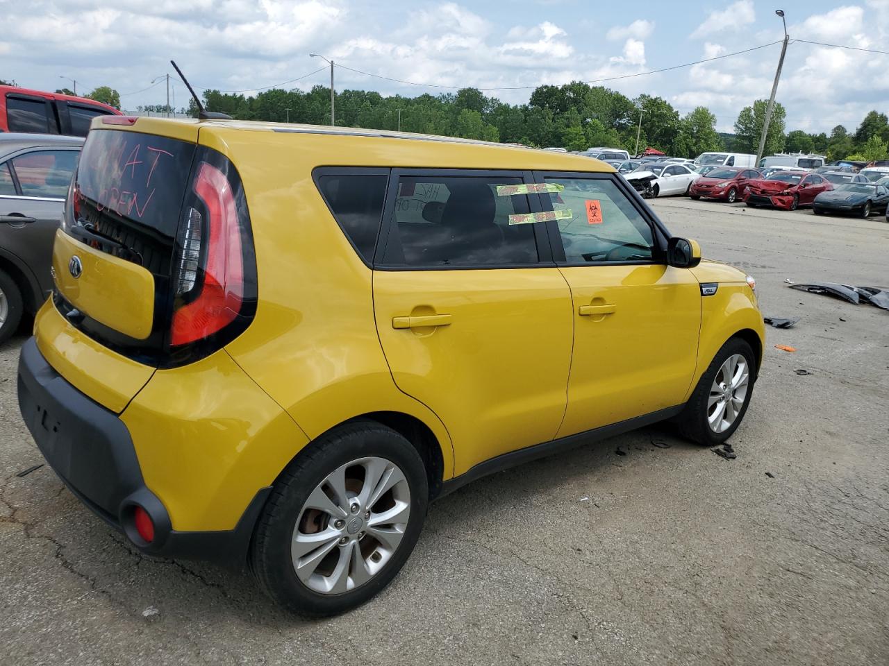 2015 Kia Soul + VIN: KNDJP3A57F7185627 Lot: 63281934